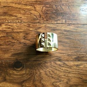 Victoria’s Secret Gold Cuff Bracelet w/ Studs